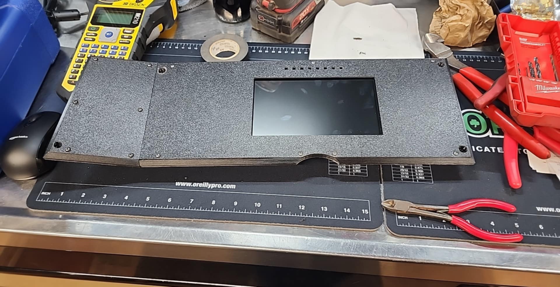 3D Printed Digital Dash Bezel for 1982-1985 Chevrolet S10, Blazer, and GMC Jimmy, Sonoma - CarChains3d